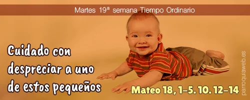 Cuidado con despreciar a uno de estos pequeños